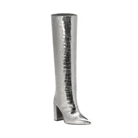 OKANA Patent Leather Knee High Boots