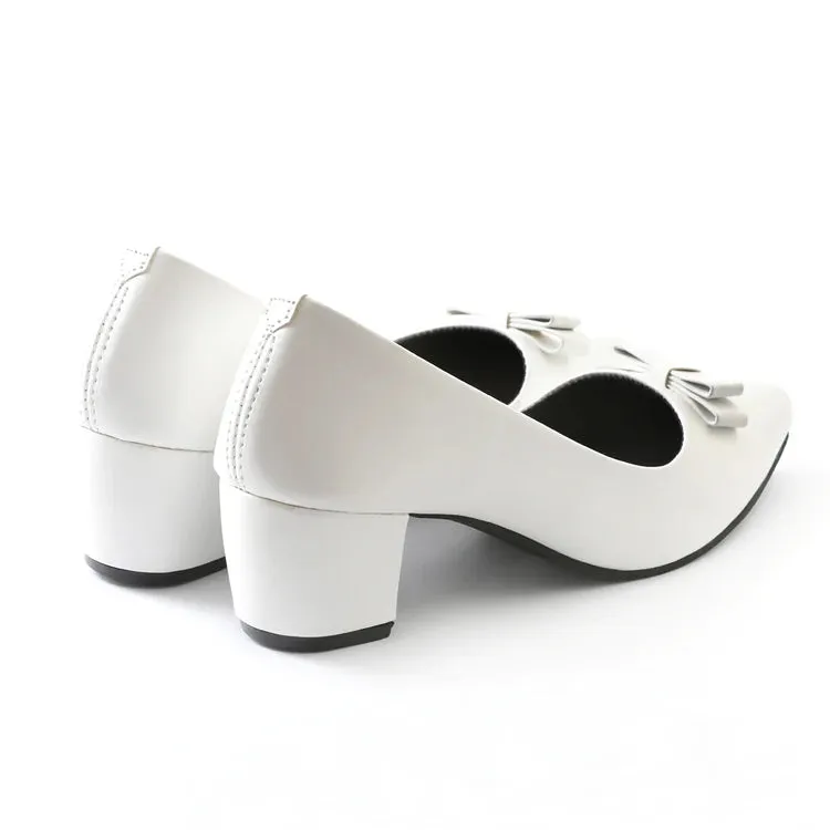 Opole Heeled Pumps White