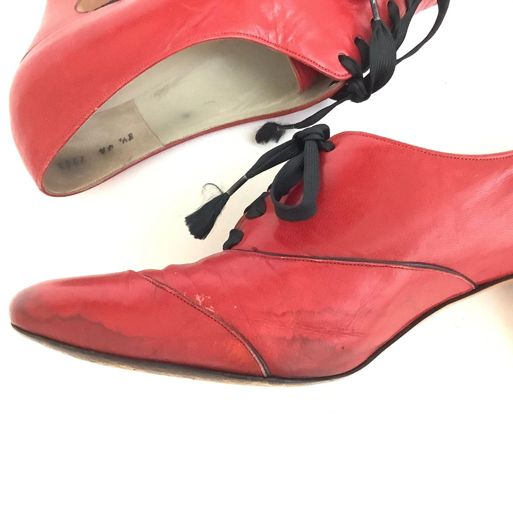 Palizzio Laced Red Heels