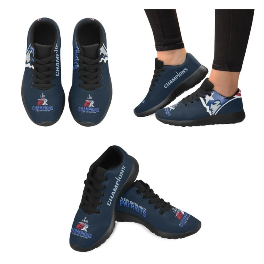 patriots Fan Shoes Mens Womens Kids| nfl Fan patriots 6x Champions Sneakers
