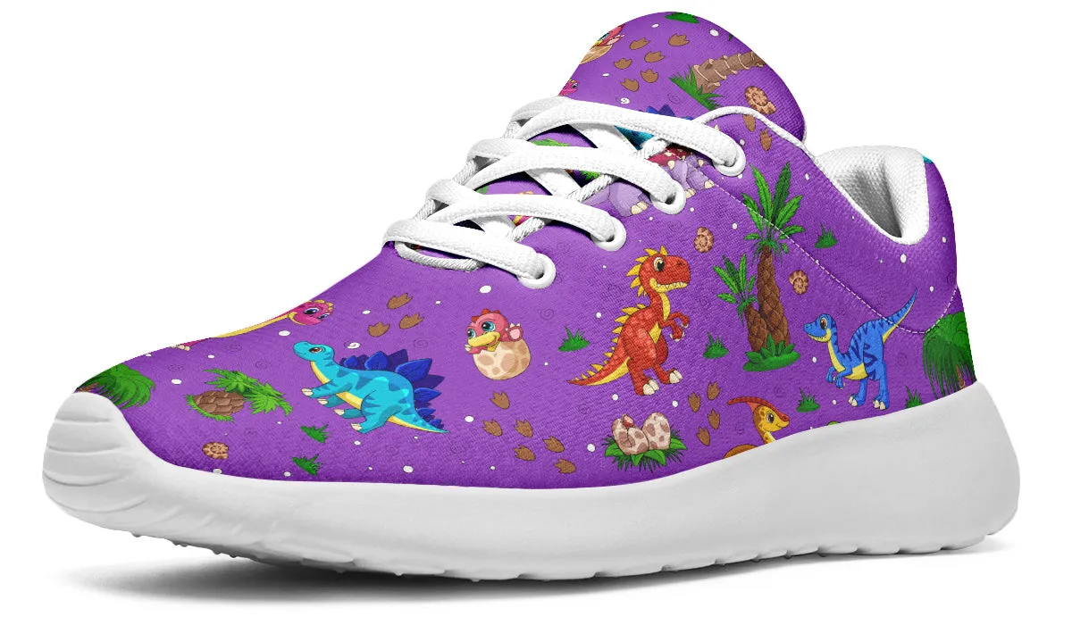 Purple Baby Dinos Sneakers