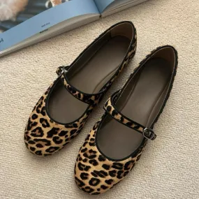 Round Toe Flats Slip-Ons