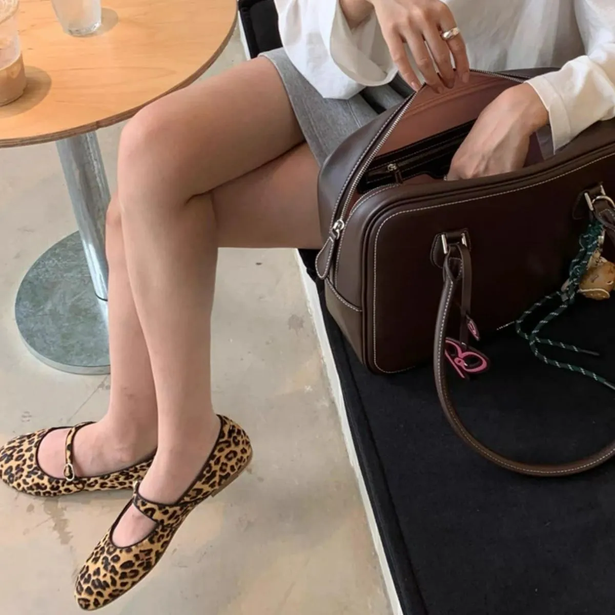 Round Toe Flats Slip-Ons