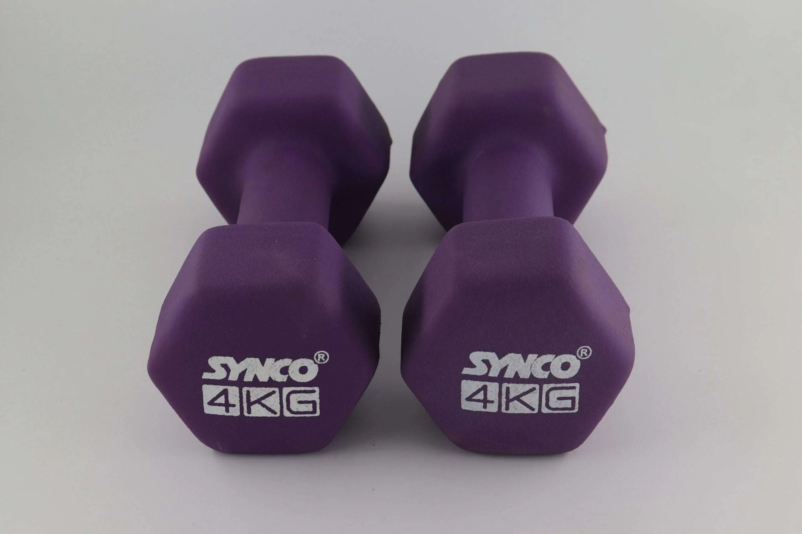 Synco Purple Dumbbell Pair (2 x 4 KG)