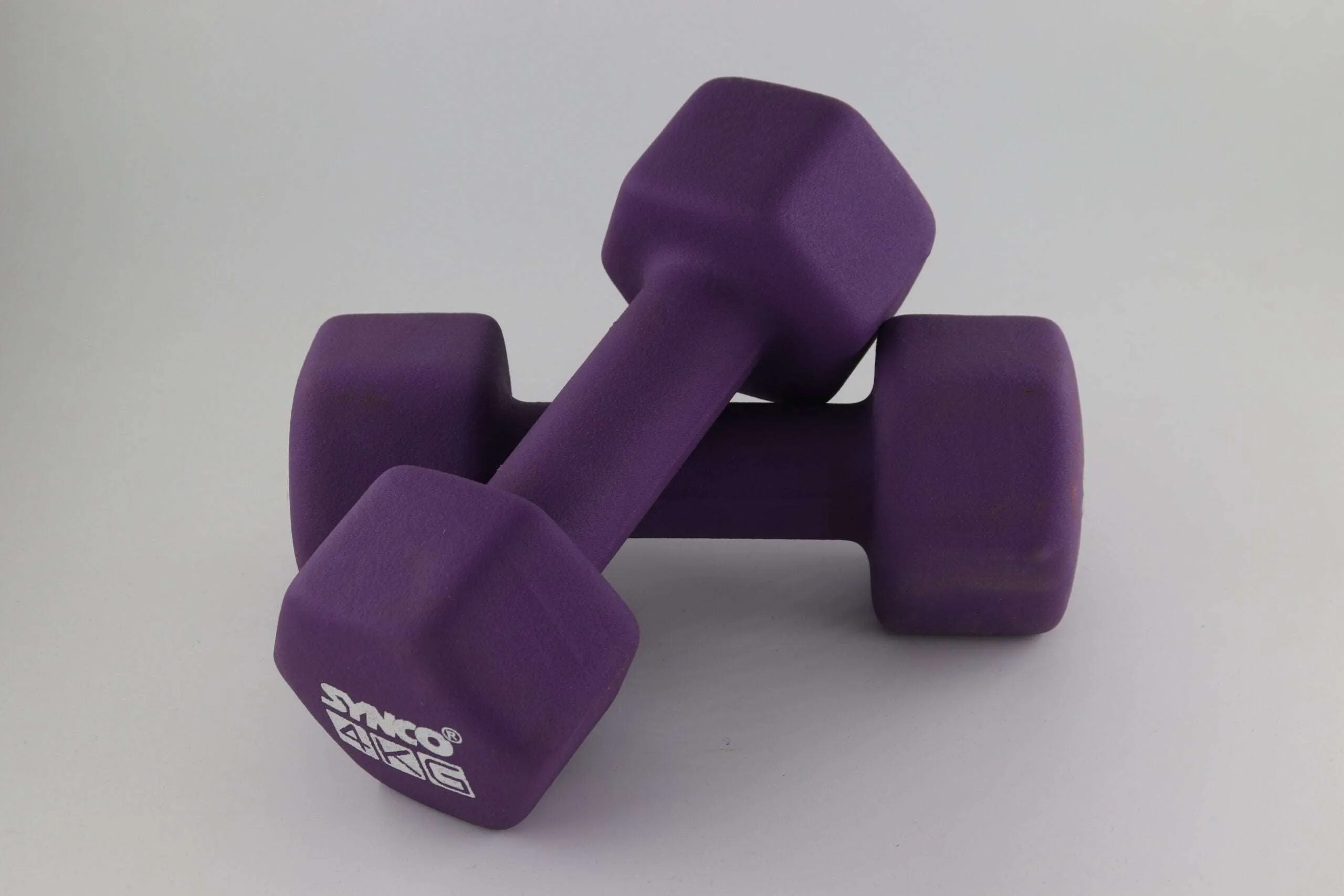 Synco Purple Dumbbell Pair (2 x 4 KG)
