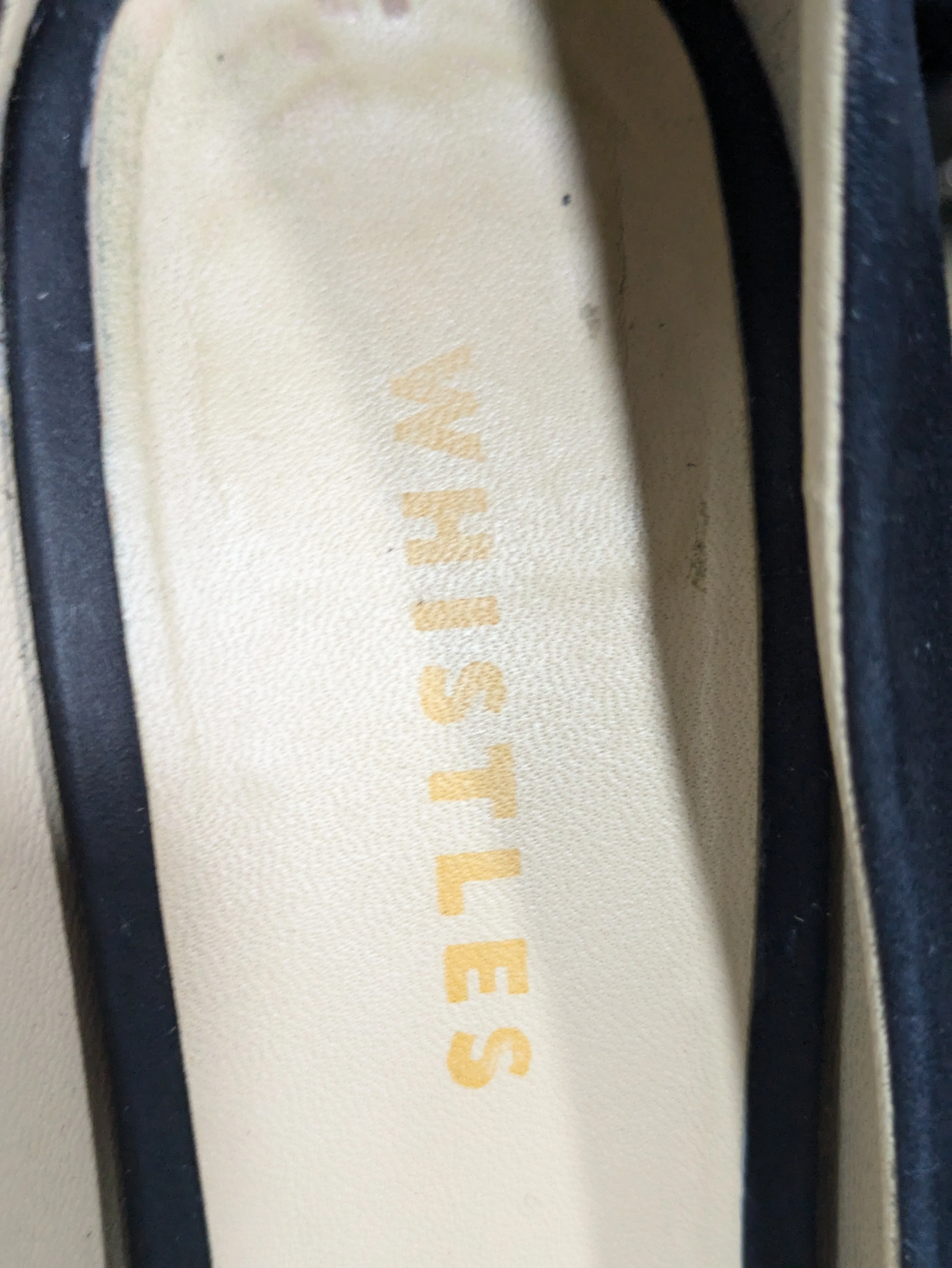 Whistles Corie Suede Heeled Pump Size EU 39 / UK 6 / US 8.5