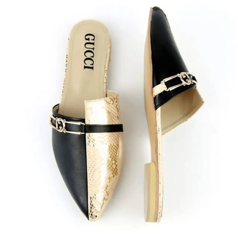 Women’s GU Pump Shoes – Ladies Pumpy Style Flat Sandals #1031 #22