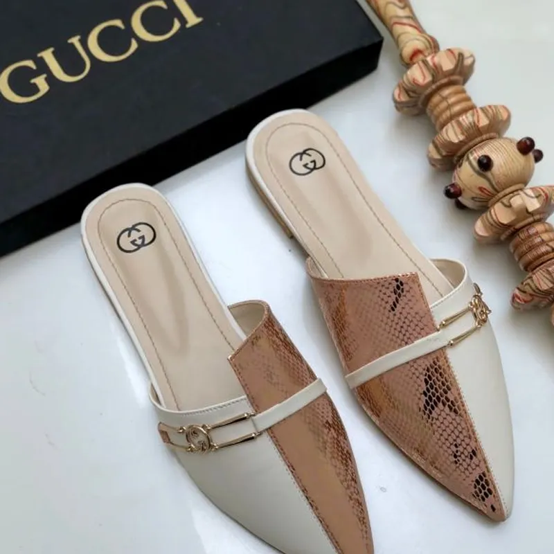 Women’s GU Pump Shoes – Ladies Pumpy Style Flat Sandals #1031 #22