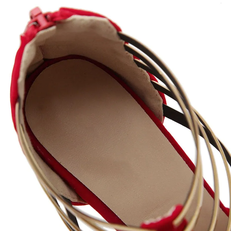 Women's High Heel Sandals With Open Toe