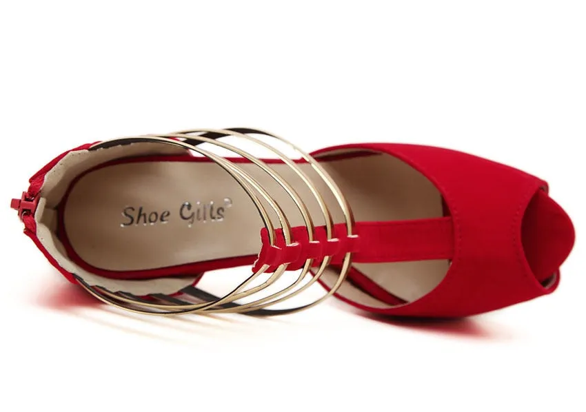 Women's High Heel Sandals With Open Toe