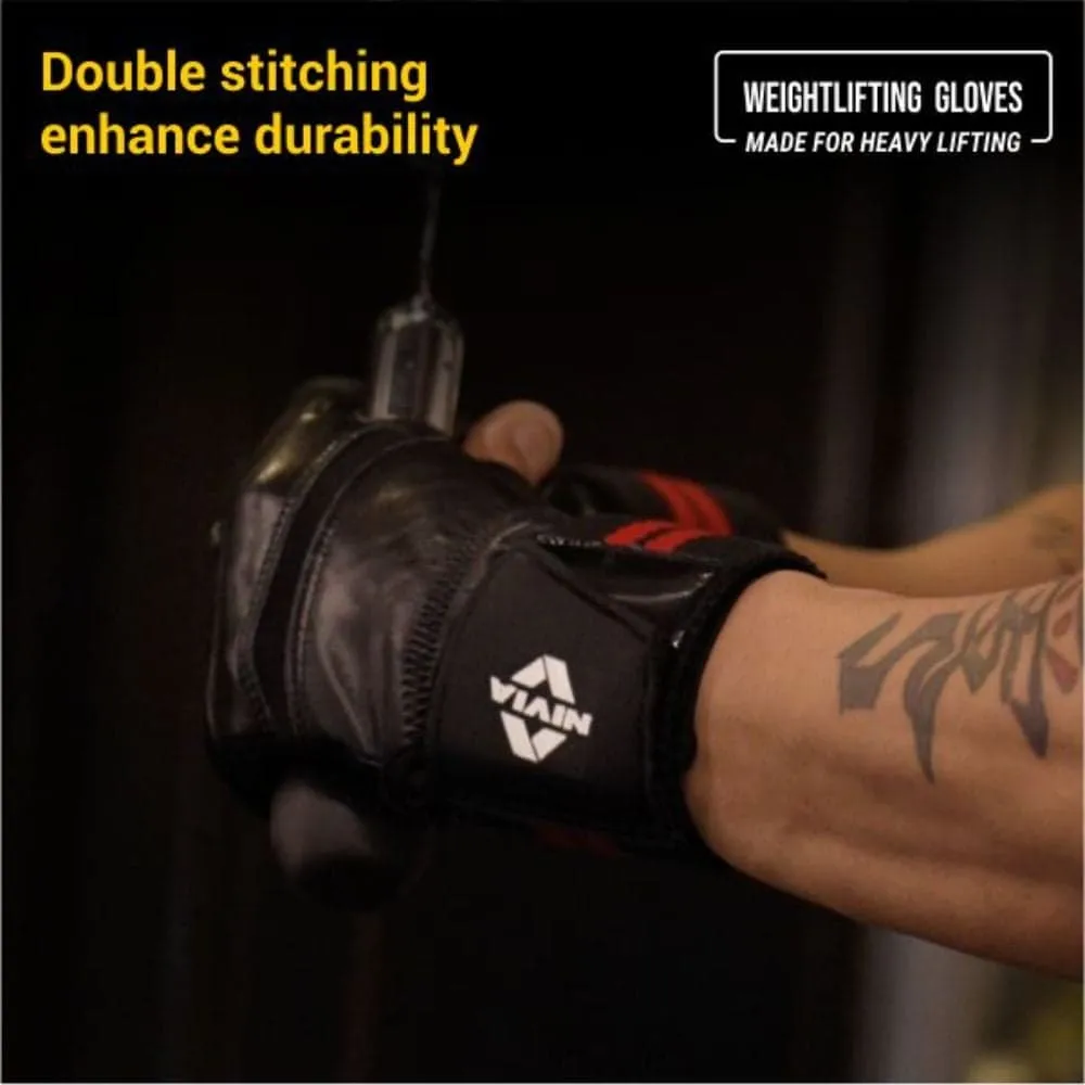 Wrist Lock Weightliftng Gloves